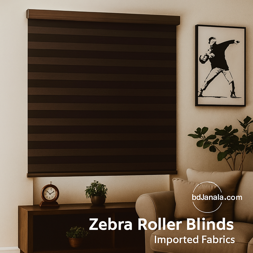 Blackout Zebra Roller Blinds